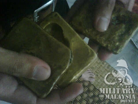 Emas yang sudah disumpah milik sahabat saya yang dikeluarkan dari Pulau Tengkorak, Terengganu